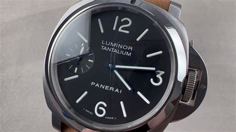 Panerai Luminor Tantalum PAM 172 Panerai Watch Review